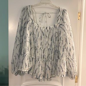 Arula Long Sleeve Tiered Top